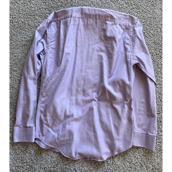 Nordstrom Rack 15 Lavender Purple Button Down Dress Shirt. - Picture 7 of 8